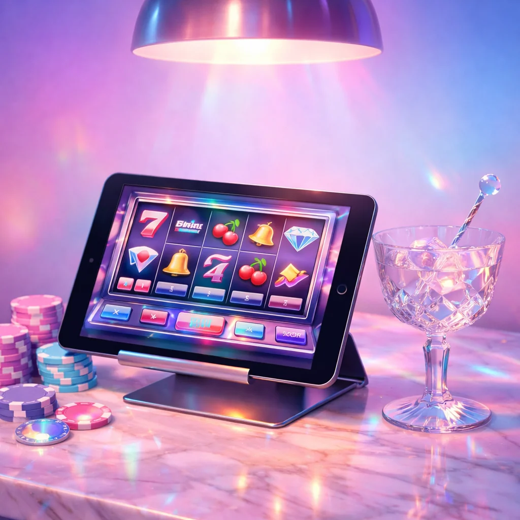 Laptop, tablet en smartphone naast elkaar met een casino-lobby